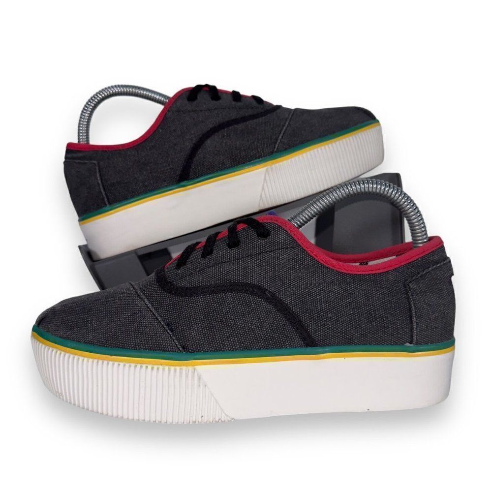TOMS Venice Collection Cordones Boardwalk Platform Shoes‎ Women's 7.5